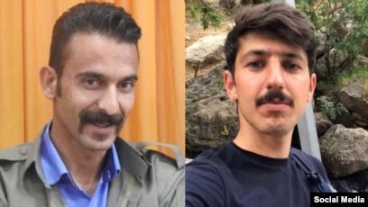 Mohsen Mazloum (left) and Vafa Azarbar