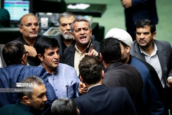 A session of the Iranian parliament on July 24, 2024