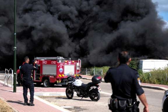 Rockets fired from Lebanon hit Israel on April 6, 2023