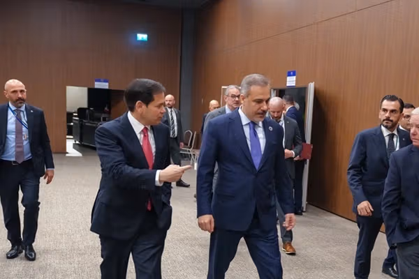 وزیر خارجه ترکیه: روبیو پیش از جنگ ۱۲ روزه برای جمهوری اسلامی پیغام فرستاد