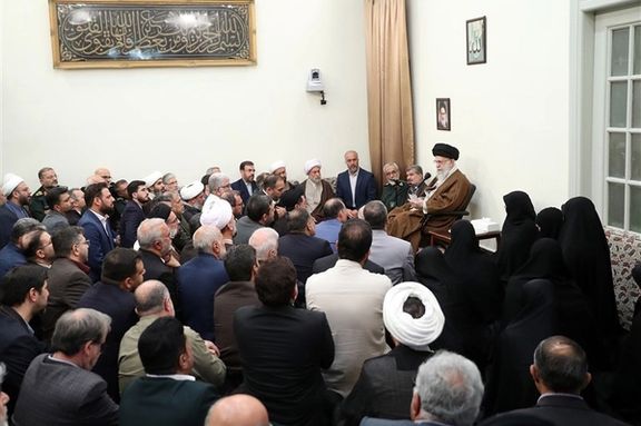 خامنهای «جبهه مقاومت» را پیروز خواند اما درباره انتقام و حمله اسرائیل سکوت کرد