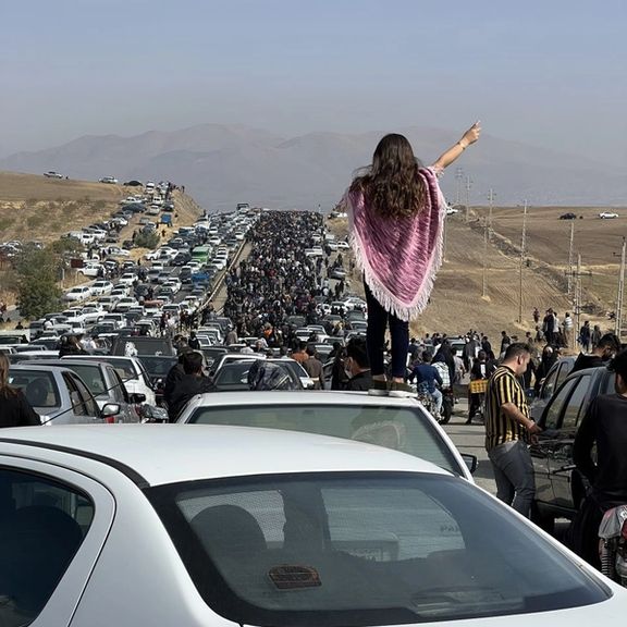 چهلم مهسا امینی؛ خیزش گسترده در شهرهای مختلف کشور و مقابله مردم با نیروهای حکومتی