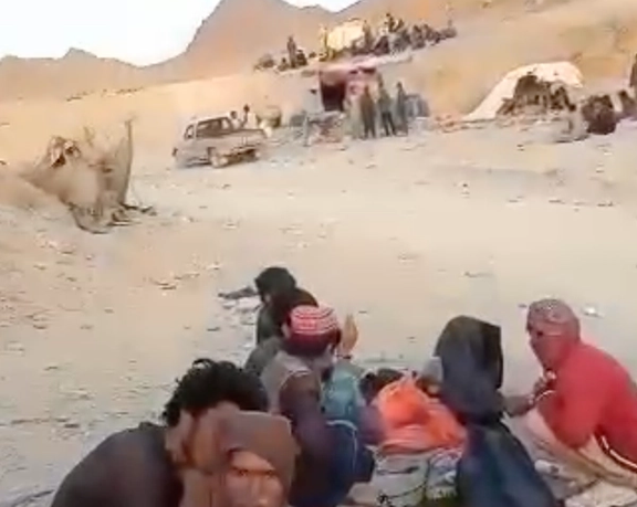 کشته و زخمی شدن شماری از مهاجران افغان در مرز سراوان