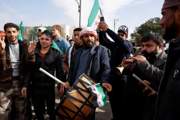 مردم سوریه نخستین سالگرد سقوط اسد را جشن گرفتند