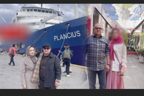 Iran’s Vice President Shahram Dabiri during his New Year holiday en route to Antarctica.