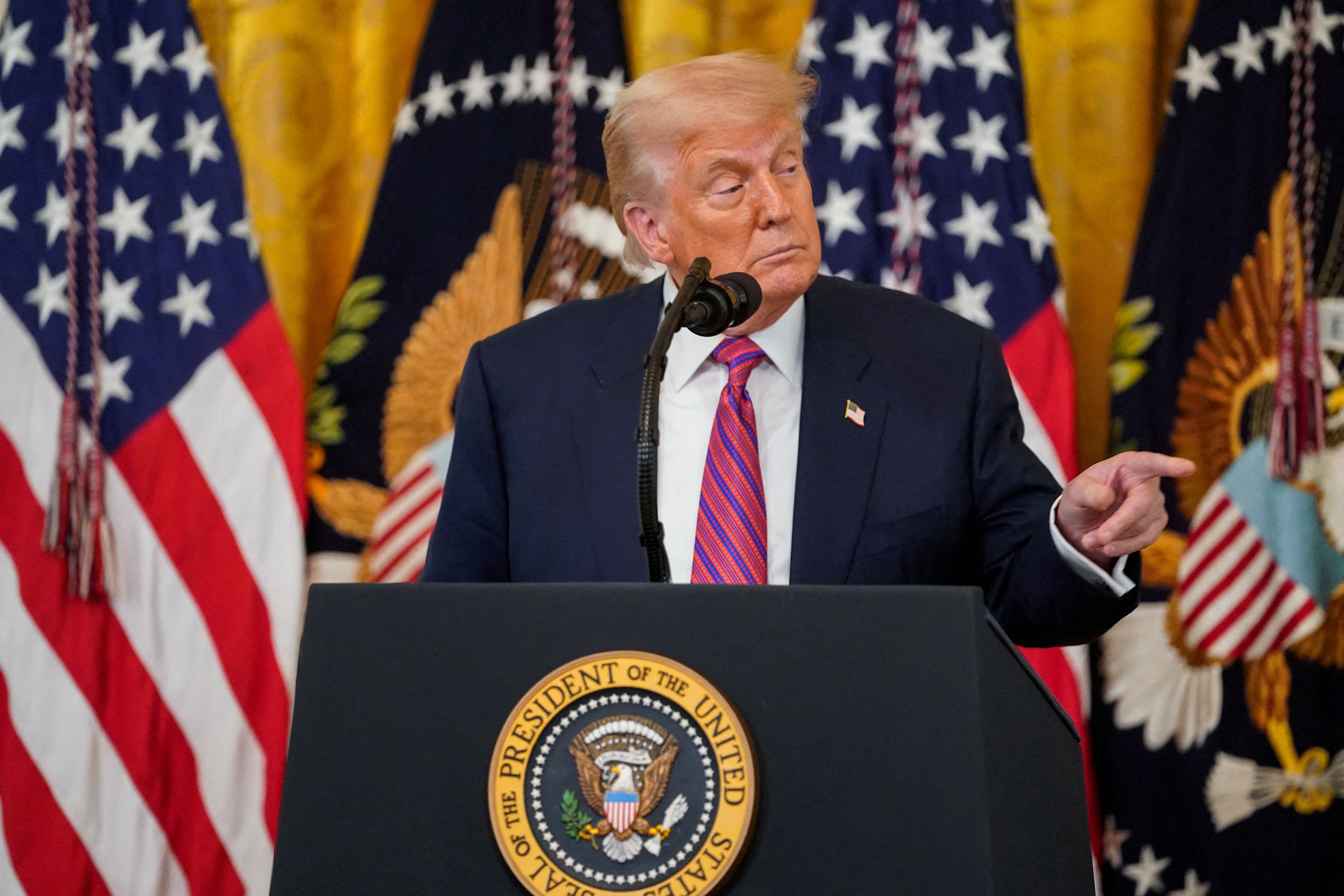 US President Donald Trump