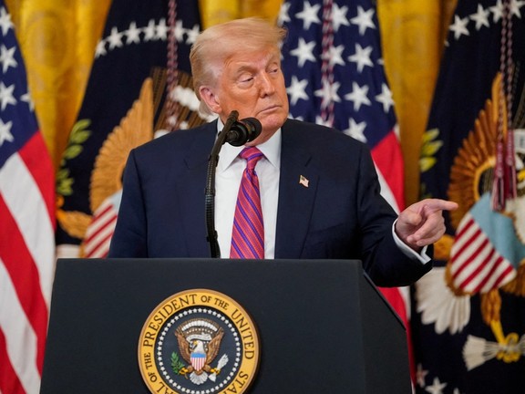 US President Donald Trump