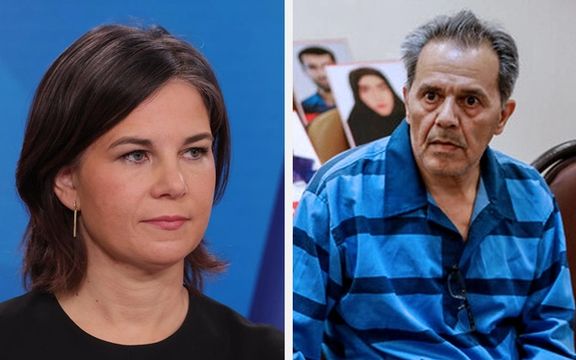 وزيرة خارجية ألمانيا تطالب إيران بوقف حكم إعدام المواطن الإيراني - الألماني جمشيد شارمهد