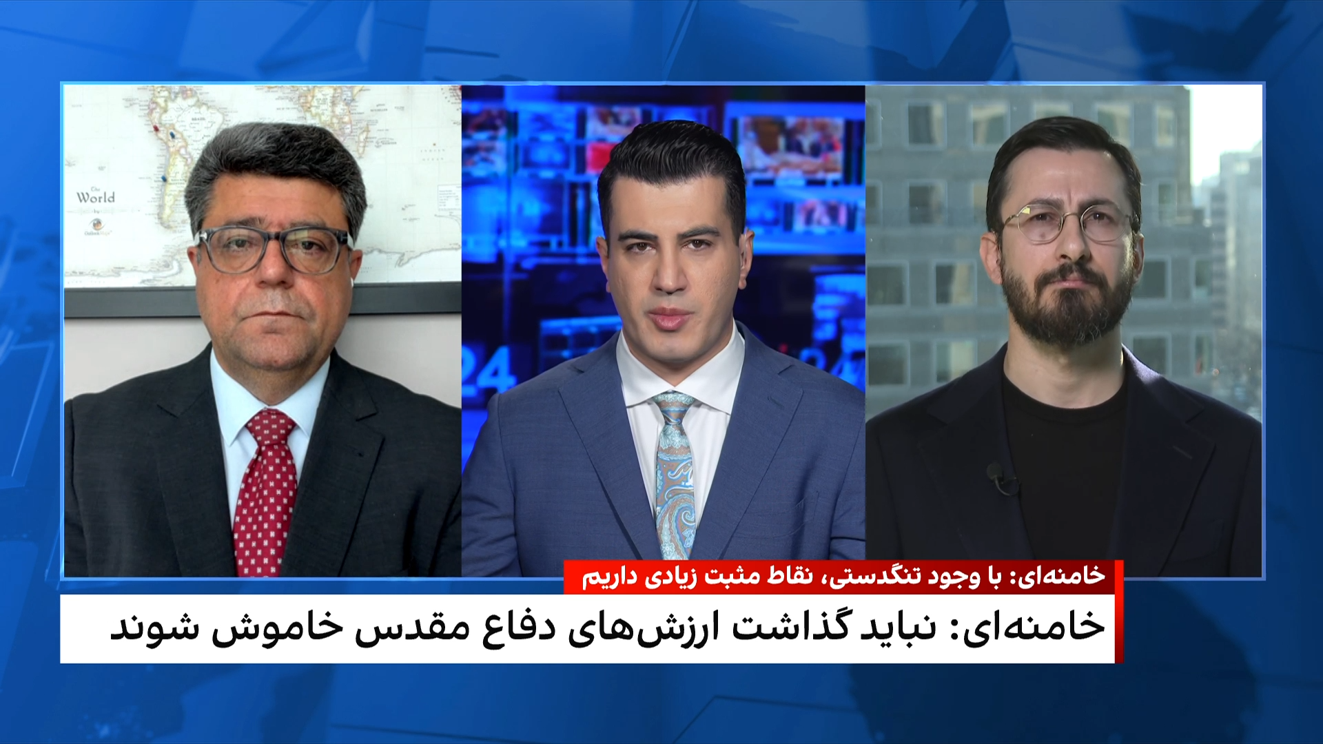 خامنه‌ای هم‌زمان با پذیرش تنگدستی‌ها، بر «نقاط مثبت فراوان» کشور تاکید کرد