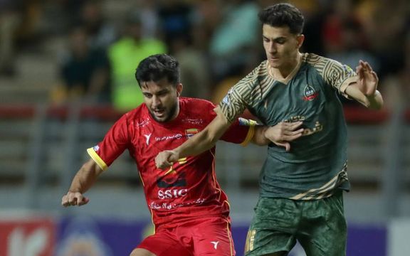 فولاد ۱-۰ شمسآذر؛ تیم یحیی در یک قدمی پرسپولیس، قرمزهای اهواز روی دور برد افتادند