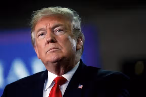 Former US president Donald Trump