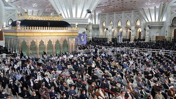 The venue of Khamenei's speech on June 4 was the mausoleum of Khomeini