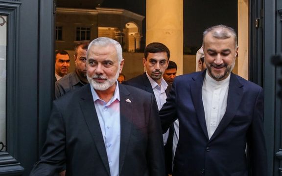 حماس از توافق اسماعیل هنیه و حسین امیرعبداللهیان برای همکاری در راستای اهداف حماس خبر داد