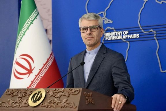 Iran’s Foreign Ministry spokesman Esmail Baghaei