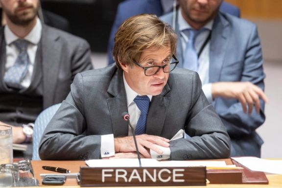 Permanent Representative of France to the United Nations Nicolas de Rivière