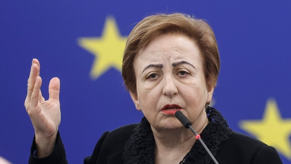 الحائزة على جائزة نوبل للسلام:النظام الإيراني سيسقط بانتفاضة شعبية وليس بتدخل قوة أجنبية