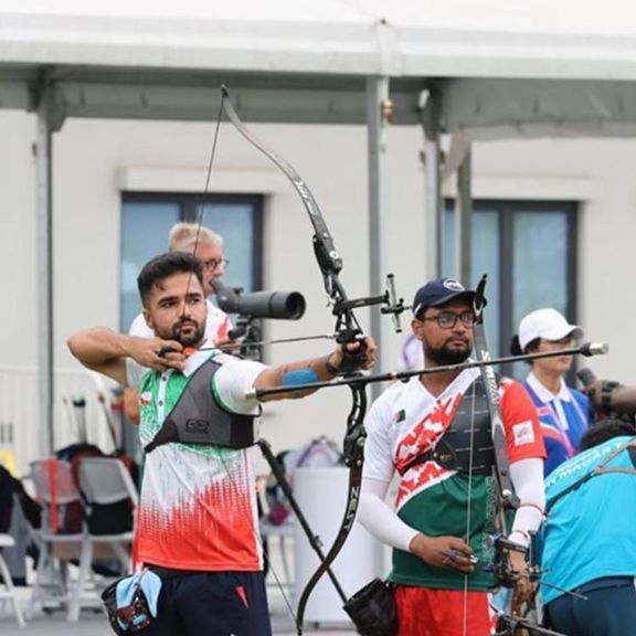 بازیهای آسیایی هانگژو؛ دست ایران از مدال میکس ریکرو تیراندازی کوتاه ماند