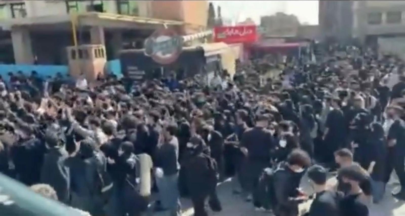 University students in Iran hold protest on campus