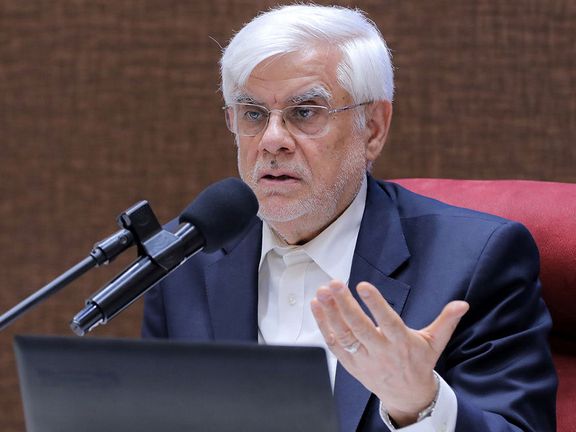 محمدرضا عارف: اسرائیل پوششی برای آمریکاست که ما با او میجنگیم