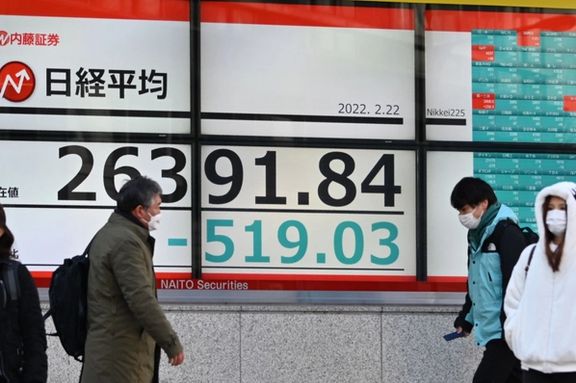 پس از دستور پوتین برای اعزام نیرو به شرق اوکراین، ارزش بیت کوین و بورس آسیا سقوط کرد