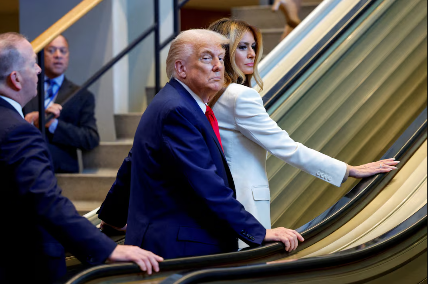 ترامپ: افرادی که باعث از کار افتادن پله‌برقی در سازمان ملل شدند باید دستگیر شوند