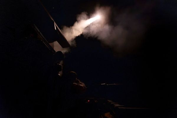 US Military Destroys Houthi Drone In Red Sea