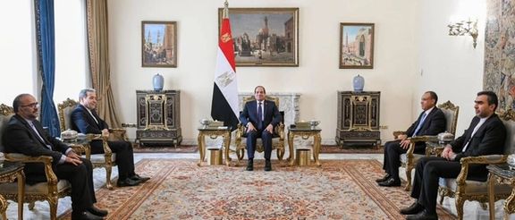 الرئيس المصري في لقائه وزير الخارجية الإيراني: يجب منع تصاعد التوترات لتجنب "حرب شاملة"