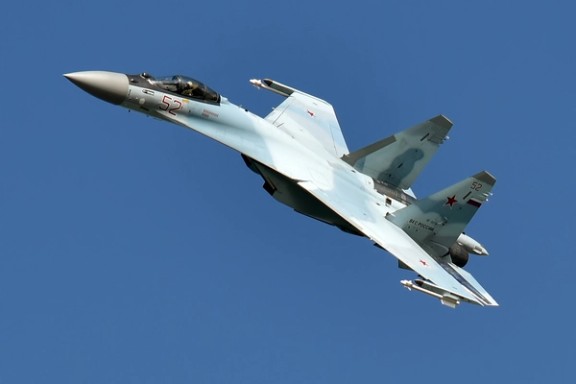 Russian Sukhoi-35S fighter jet