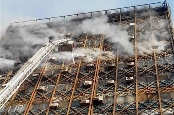 One of the unsafe buildings in Tehran