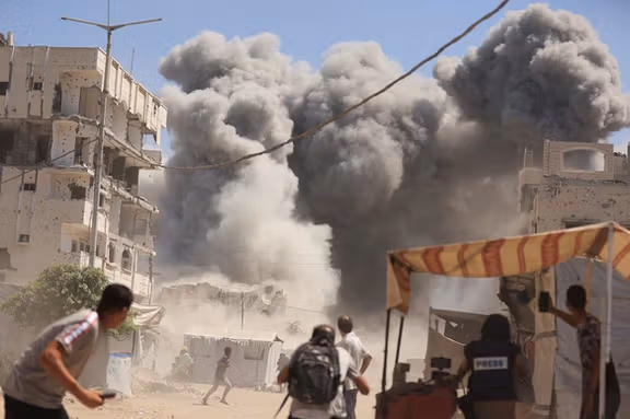 همزمان با سفر روبیو به اسرائیل، بمباران غزه شدت گرفته است