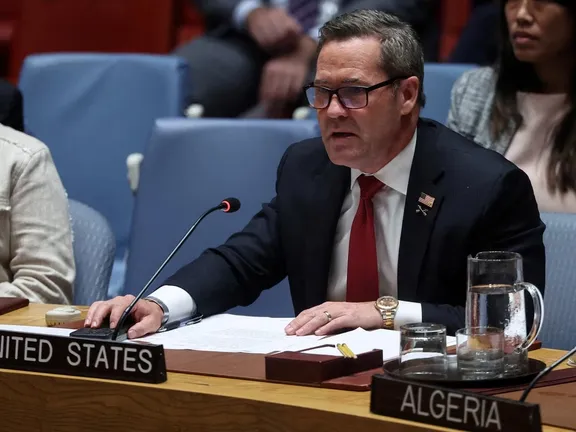 'People of Iran want freedom', US ambassador to UN says