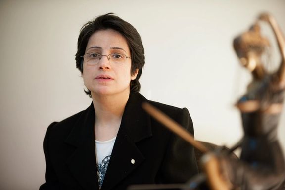 Iranian rights activist Nasrin Sotoudeh
