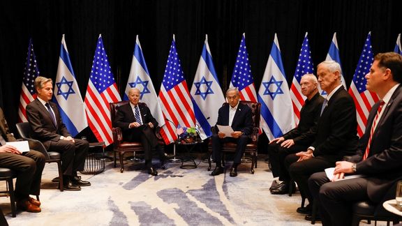 کابینه جنگ اسرائیل با حضور جو بایدن تشکیل شد