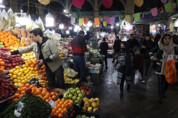 People walk in the Tajrish Bazaar during the month of Ramadan in Tehran, Iran, March 11, 2024.