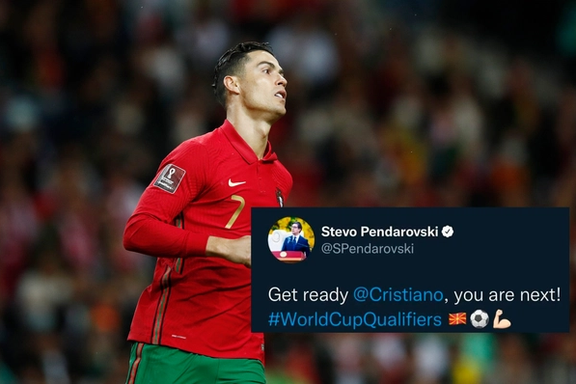 رییس جمهور مقدونیه به کریستیانو: رونالدو آماده باش، بعدی تويی!