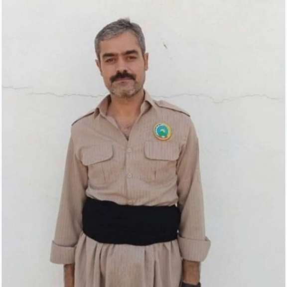 Siamand Shaboi, a member of the Kurdistan Democratic Party of Iran killed by the regime in July, 2023