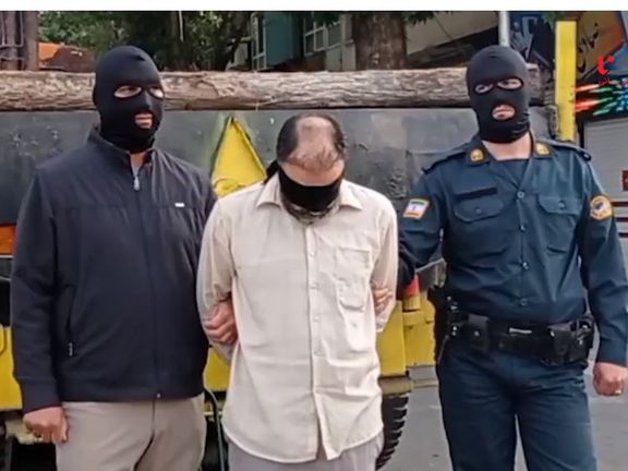 A public execution in Iran