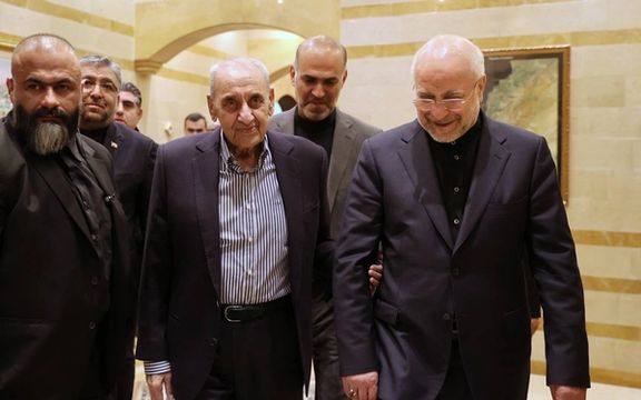 قالیباف در دیدار رییس مجلس لبنان: آمریکاییها برای ما و سوریه و خاورمیانه برنامه دارند
