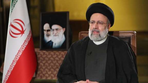 Iran's President Ebrahim Raisi in TV interview. December 5, 2021