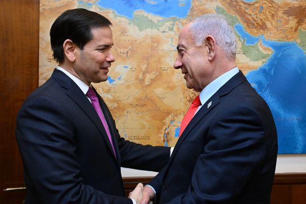 وزیر خارجه آمریکا در اسرائیل:آمدهام تا بر تعهد تزلزلناپذیرمان به امنیت اسرائیل تاکید کنم