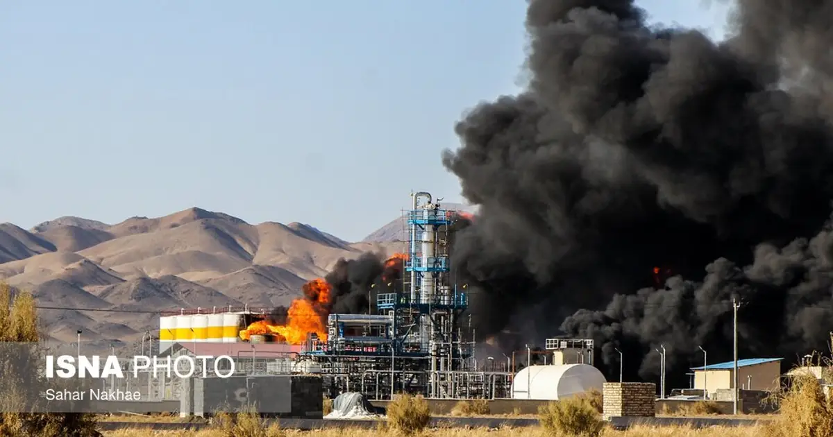 Fire Breaks Out In Eastern Iran's Birjand Refinery Reservoirs