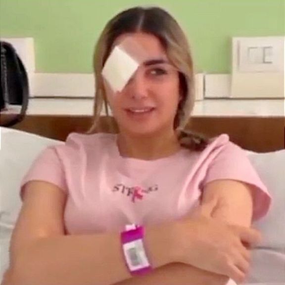 جراحی چشم الهه توکلیان، معترضی که گلوله از چشم به سوی سرش حرکت کرده؛ «سکوت، خیانت است!»