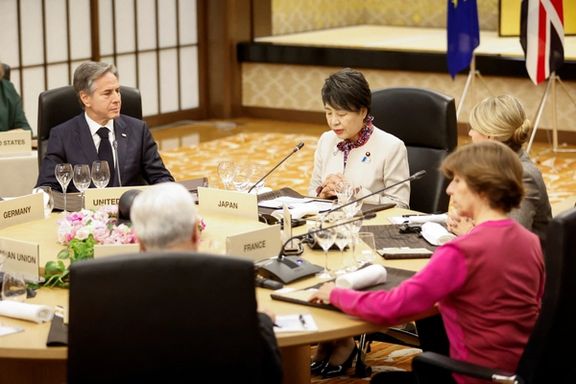 نشست وزیران خارجه گروه جی-۷ در ژاپن برای بررسی مناقشه خاورمیانه و جنگ اوکراین