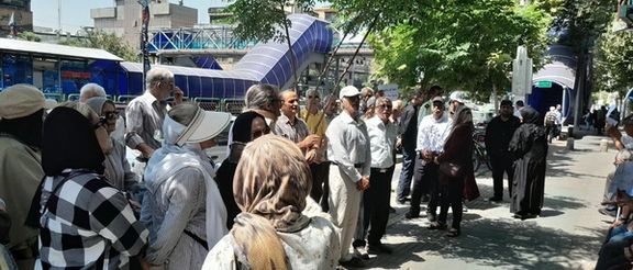 بازنشستگان در تهران و چند شهر ایران بار دیگر تجمعات اعتراضی برگزار کردند