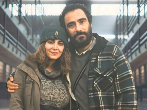 Anisha Asadollahi and her husband, Keyvan Mohtadi