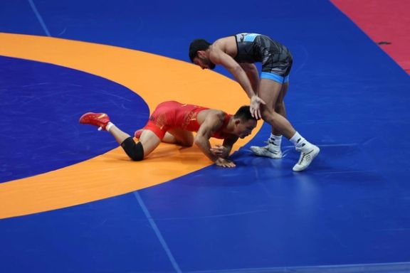 بازیهای آسیایی هانگژو؛ اولین مدال ایرانیها در کشتی به سهرابی رسید