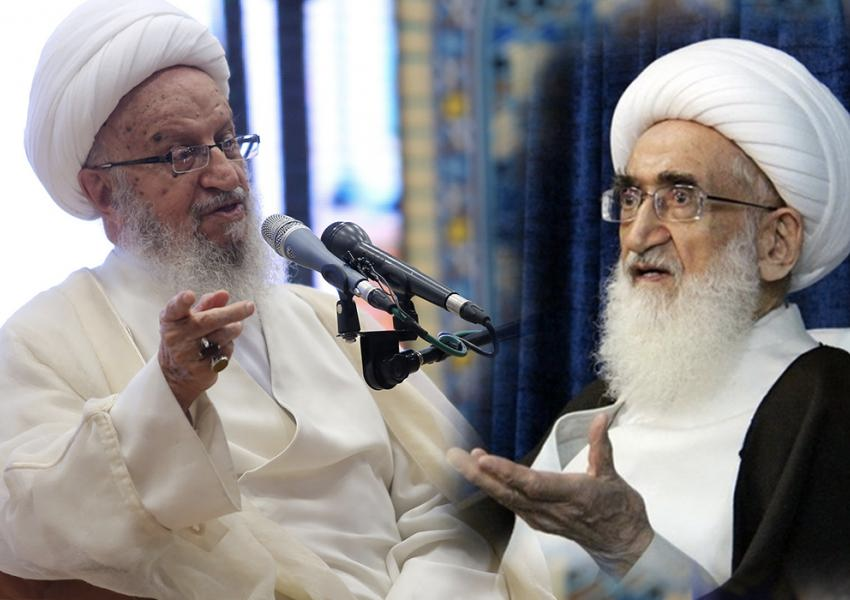 حمایت چند مرجع تقلید شیعه از سرکوب معترضان در دیدار با فرمانده کل انتظامی جمهوری اسلامی