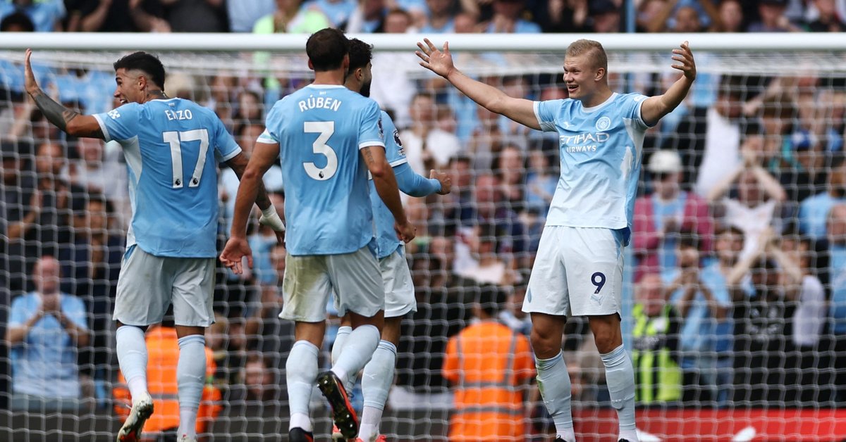 Manchester City defeats Sunderland in high-scoring Premier League match