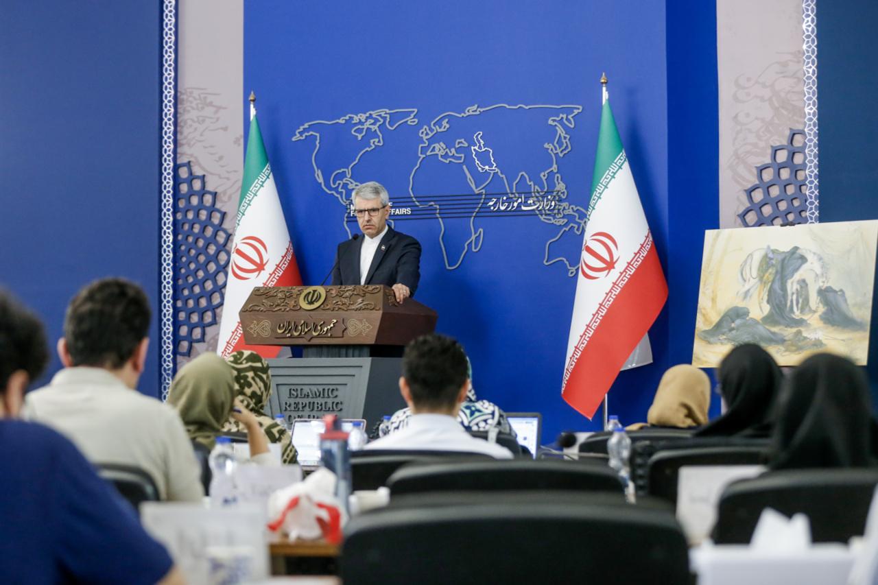 Iranian Foreign Ministry spokesperson Esmail Baghaei 