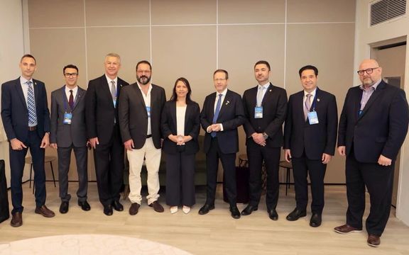 تصویر منتشر شده توسط گیلا گملیل وزیر دولت اسرائیل